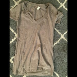 clementine gray vneck